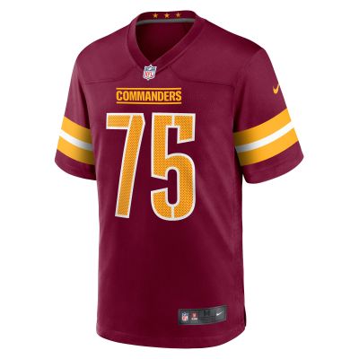 Men's Washington Commanders Chris Paul Burgundy Player Game Jersey 02