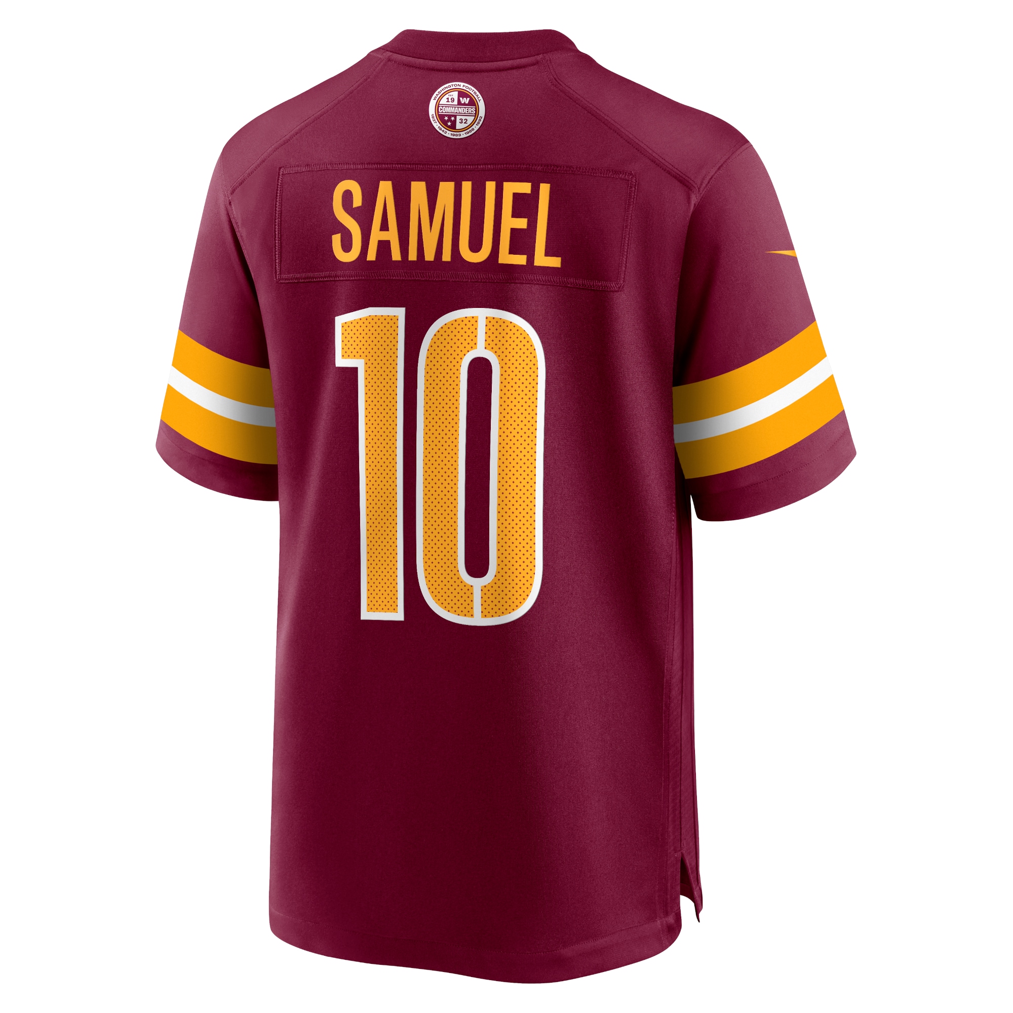 Men's Washington Commanders Curtis Samuel Burgundy Game Jersey
