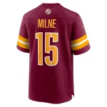 Men's Washington Commanders Dax Milne  Burgundy Game Jersey