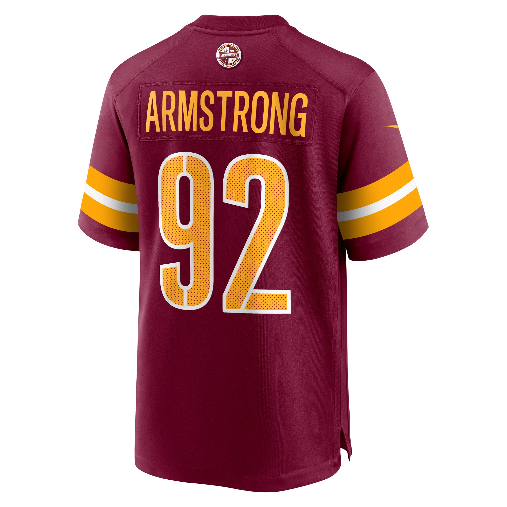 Men's Washington Commanders Dorance Armstrong  Burgundy Game Jersey