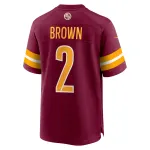 Men's Washington Commanders Dyami Brown Burgundy Player Game Jersey
