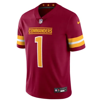 Men's Washington Commanders Jahan Dotson Burgundy Vapor Untouchable Limited Jersey 02