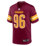 Men's Washington Commanders James Smith-Williams Burgundy Game Player Jersey