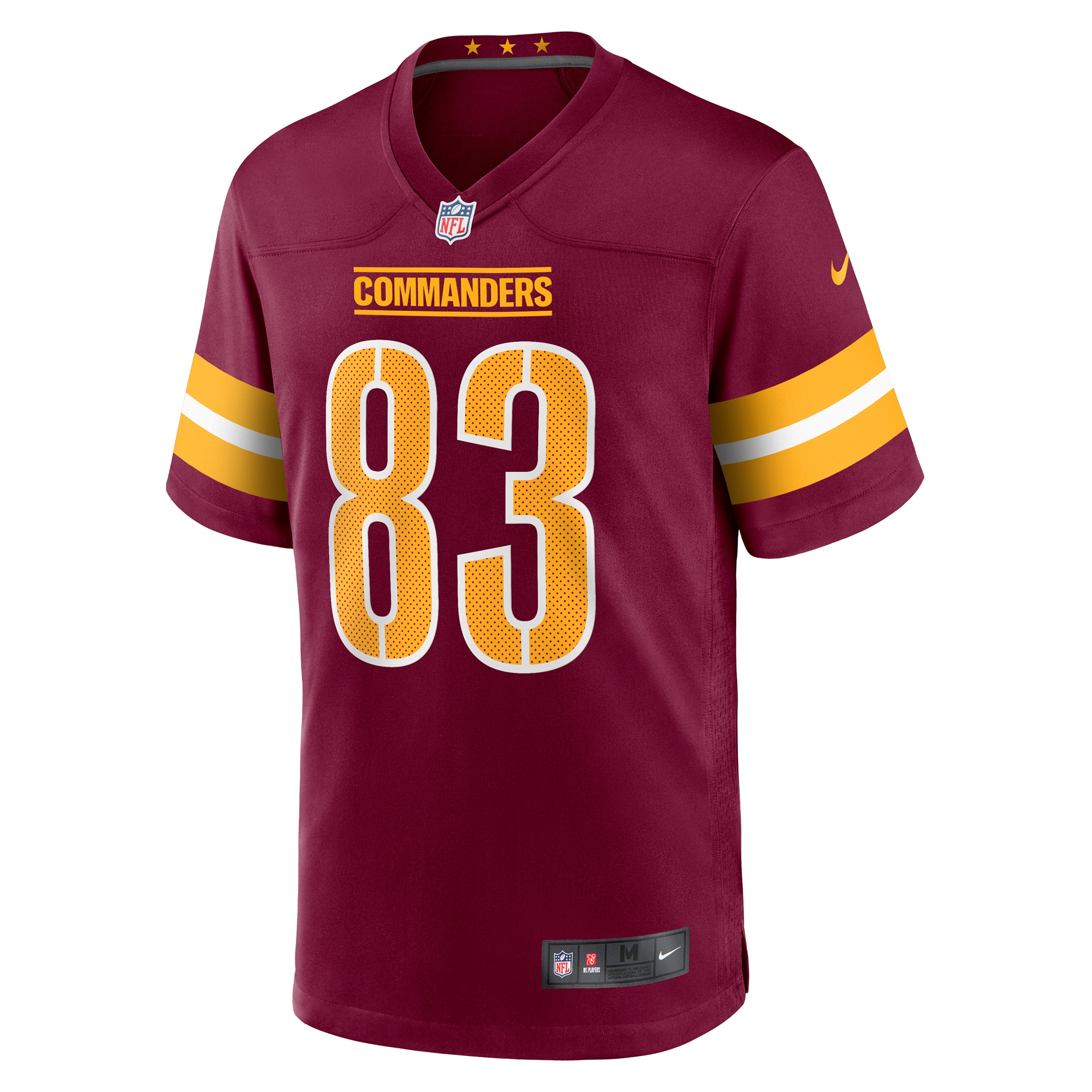 Men's Washington Commanders Jamison Crowder  Burgundy Game Jersey