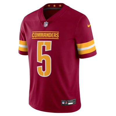 Men's Washington Commanders Jayden Daniels Burgundy Vapor Untouchable Limited Jersey 02