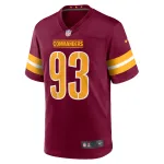 Men's Washington Commanders Jonathan Allen Burgundy Player Game Jersey