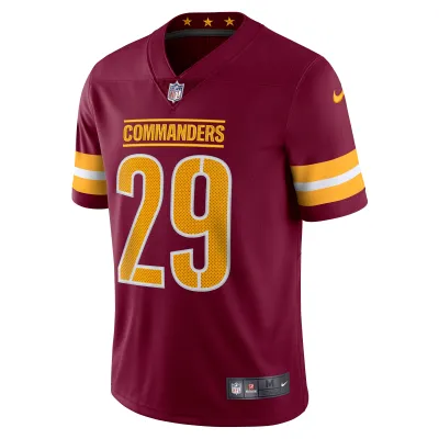 Men's Washington Commanders Kendall Fuller Burgundy Vapor Limited Jersey 02