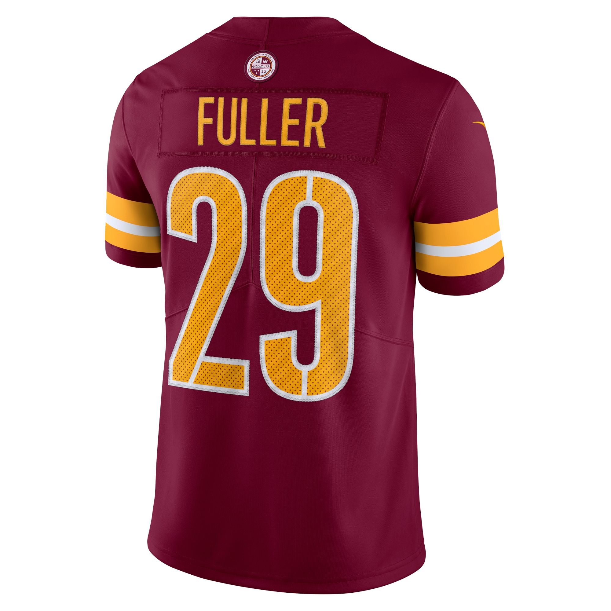 Men's Washington Commanders Kendall Fuller Burgundy Vapor Limited Jersey