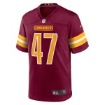 Men's Washington Commanders Khaleke Hudson  Burgundy Game Jersey