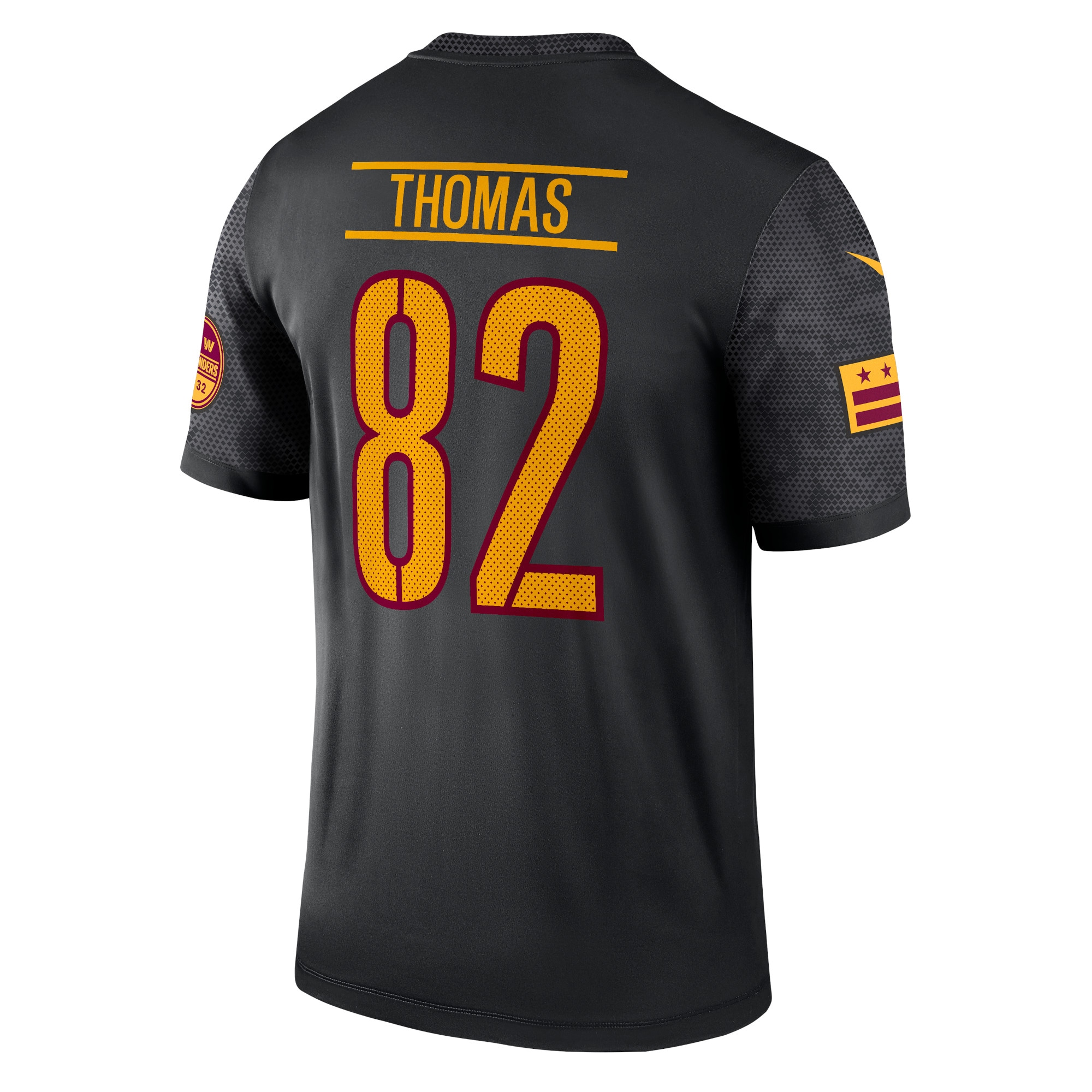 Men's Washington Commanders Logan Thomas Black Alternate Legend Jersey