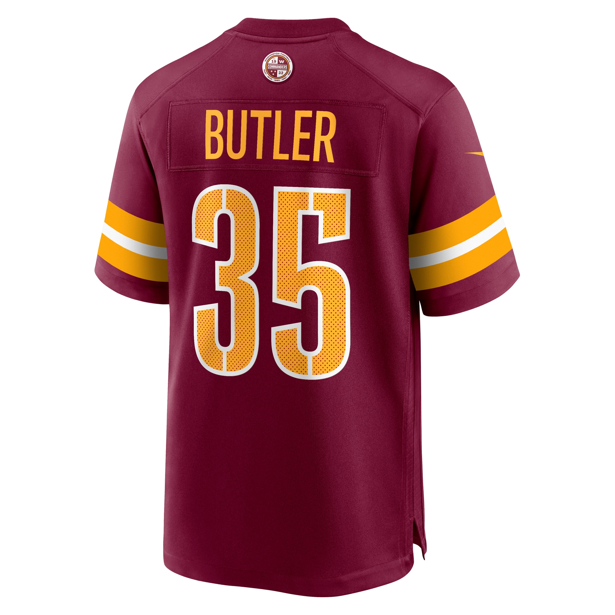 Men's Washington Commanders Percy Butler Burgundy Player Game Jersey