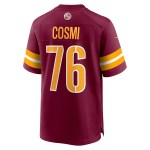 Men's Washington Commanders Sam Cosmi  Burgundy Game Jersey