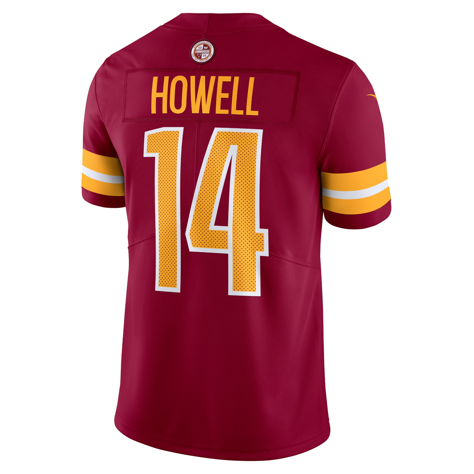 Men's Washington Commanders Sam Howell Burgundy Vapor Untouchable Limited Jersey