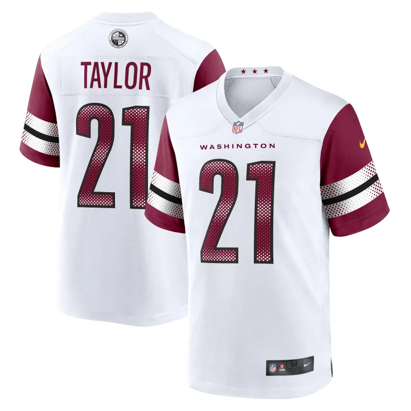 Men's Washington Commanders Sean Taylor White Retired Player Game Jersey