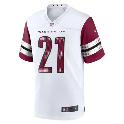 Men's Washington Commanders Sean Taylor  White Retired Player Game Jersey 02