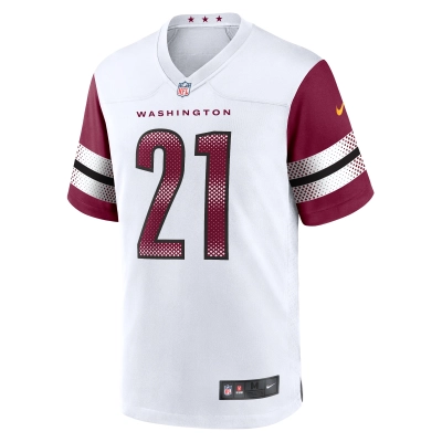 Men's Washington Commanders Sean Taylor White Retired Player Game Jersey 02
