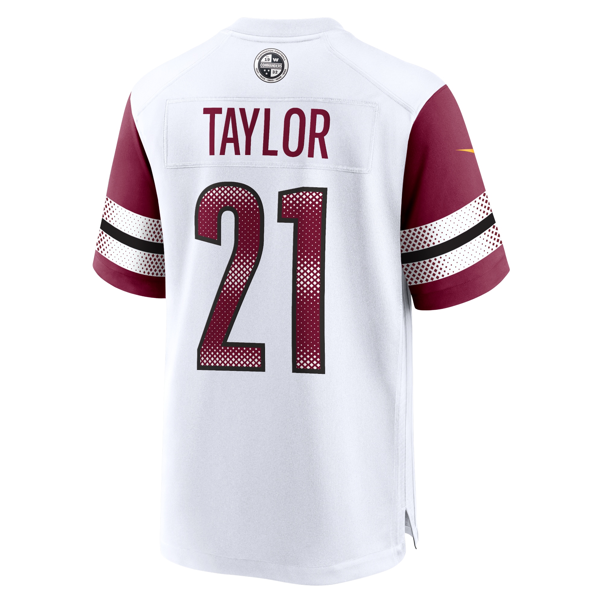 Men's Washington Commanders Sean Taylor White Retired Player Game Jersey