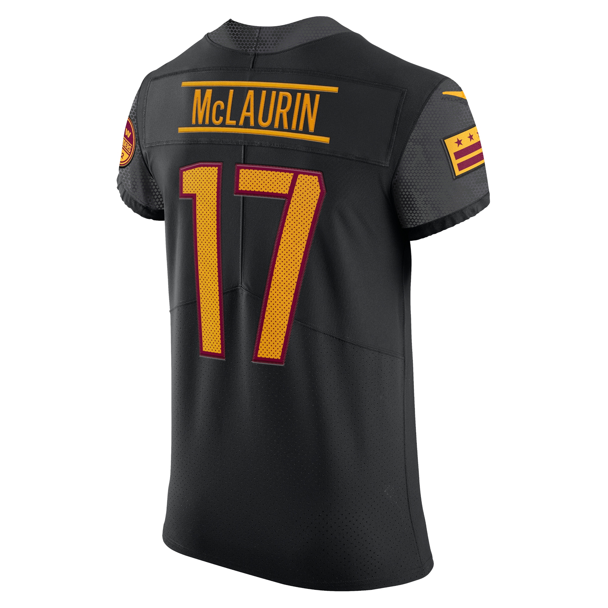 Men's Washington Commanders Terry McLaurin Black Alternate Vapor Elite Jersey