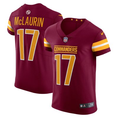 Men's Washington Commanders Terry McLaurin Burgundy Vapor Elite Jersey 01