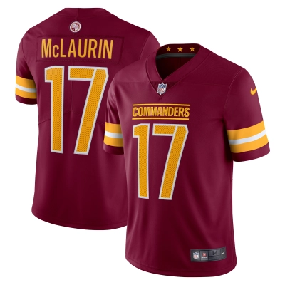 Men's Washington Commanders Terry McLaurin Burgundy Vapor Limited Jersey 01