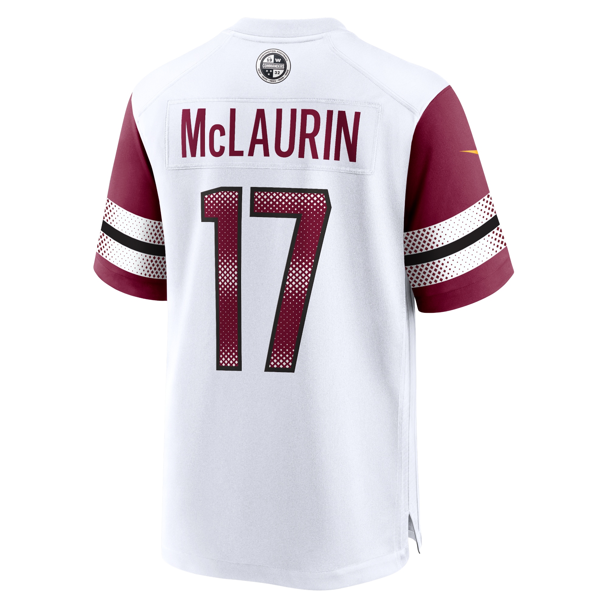 Men's Washington Commanders Terry McLaurin White Game Jersey