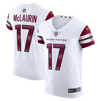 Men's Washington Commanders Terry McLaurin White Vapor Elite Jersey 01