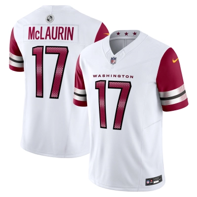 Men's Washington Commanders Terry McLaurin White Vapor F.U.S.E. Limited Jersey 01