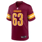Men's Washington Commanders Tyler Biadasz  Burgundy Game Jersey