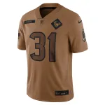 Women's Houston Texans Dameon Pierce Brown 2023 Salute To Service Limited Jersey