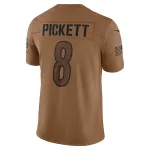 Women's Pittsburgh Steelers Kenny Pickett Brown 2023 Salute To Service Limited Jersey