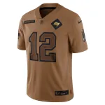 Women's Tampa Bay Buccaneers Tom Brady Brown 2023 Salute To Service Limited Jersey