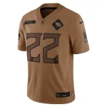 Women's Tennessee Titans Derrick Henry Brown 2023 Salute To Service Limited Jersey