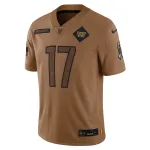 Women's Washington Commanders Terry McLaurin Brown 2023 Salute To Service Limited Jersey