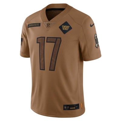Women's Washington Commanders Terry McLaurin Brown 2023 Salute To Service Limited Jersey 02
