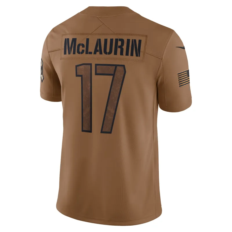 Women's Washington Commanders Terry McLaurin Brown 2023 Salute To Service Limited Jersey