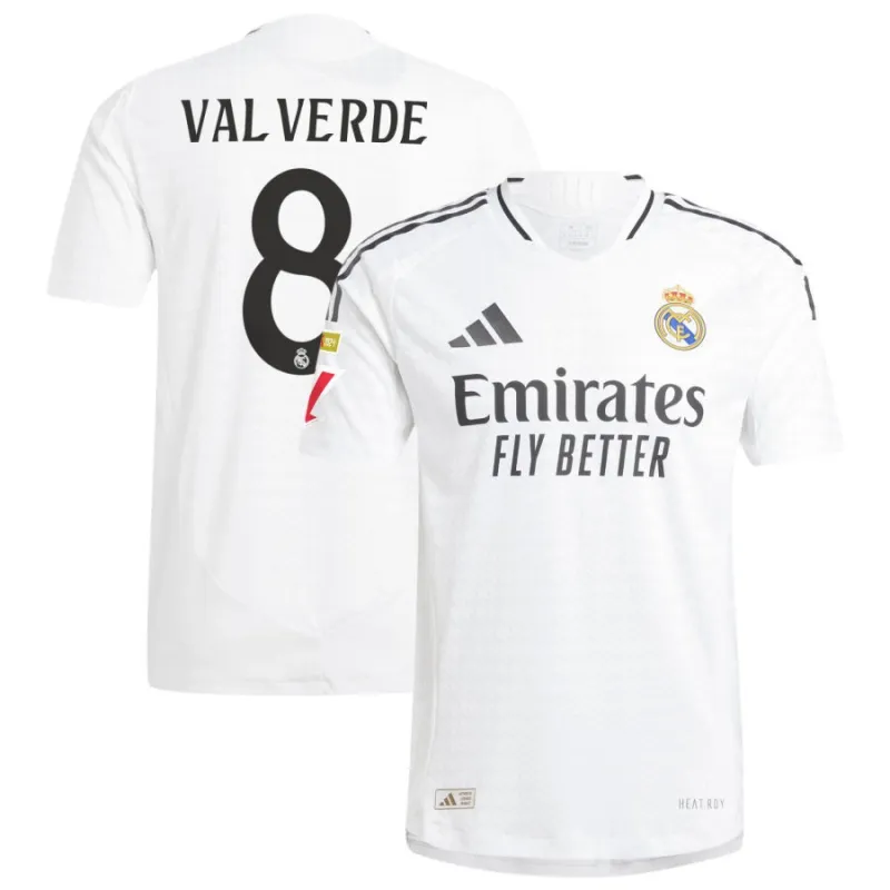 Federico Valverde Real Madrid 24/25 Player Home Jersey 