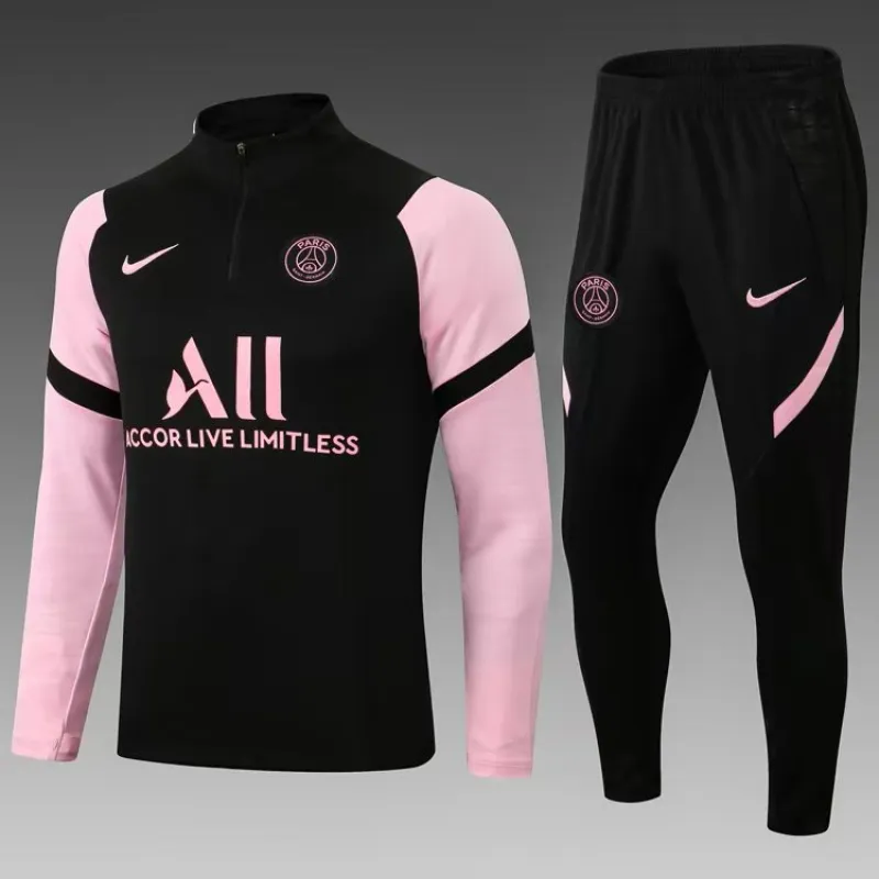 Black / Pink Sleeve - Tracksuit