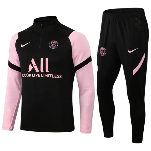 Black / Pink Sleeve - Tracksuit