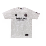 BAPE x Inter Miami CF Camo Tee White