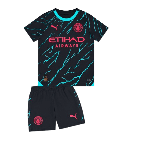 Manchester City Third Kit Kids 2023/24