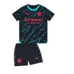 Manchester City Third Kit Kids 2023/24