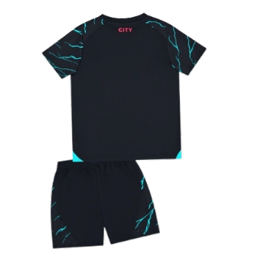 Manchester City Third Kit Kids 2023/24 02