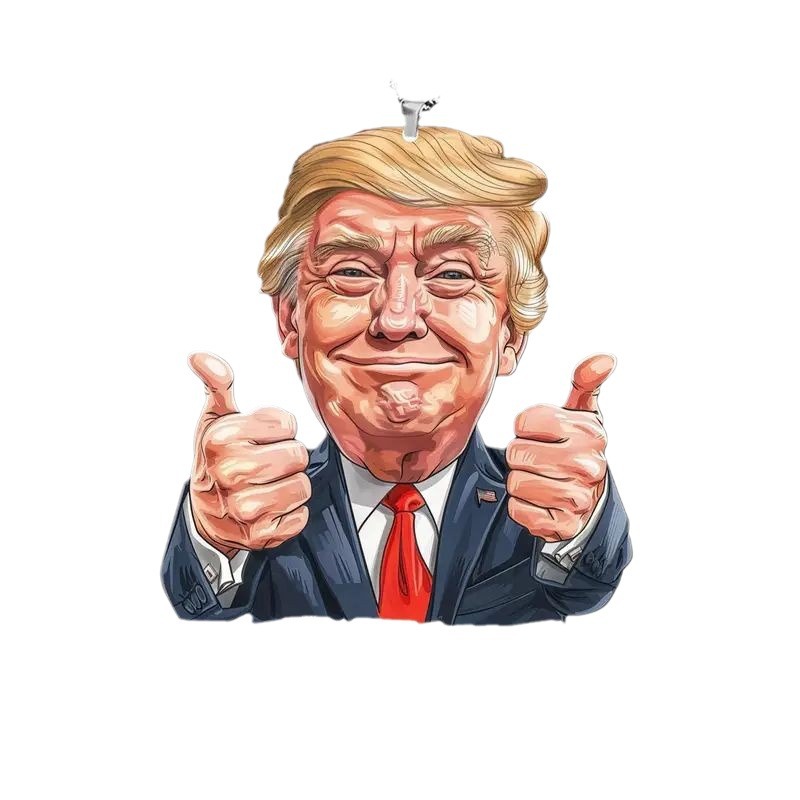 Trump Cute Pendant Keychain