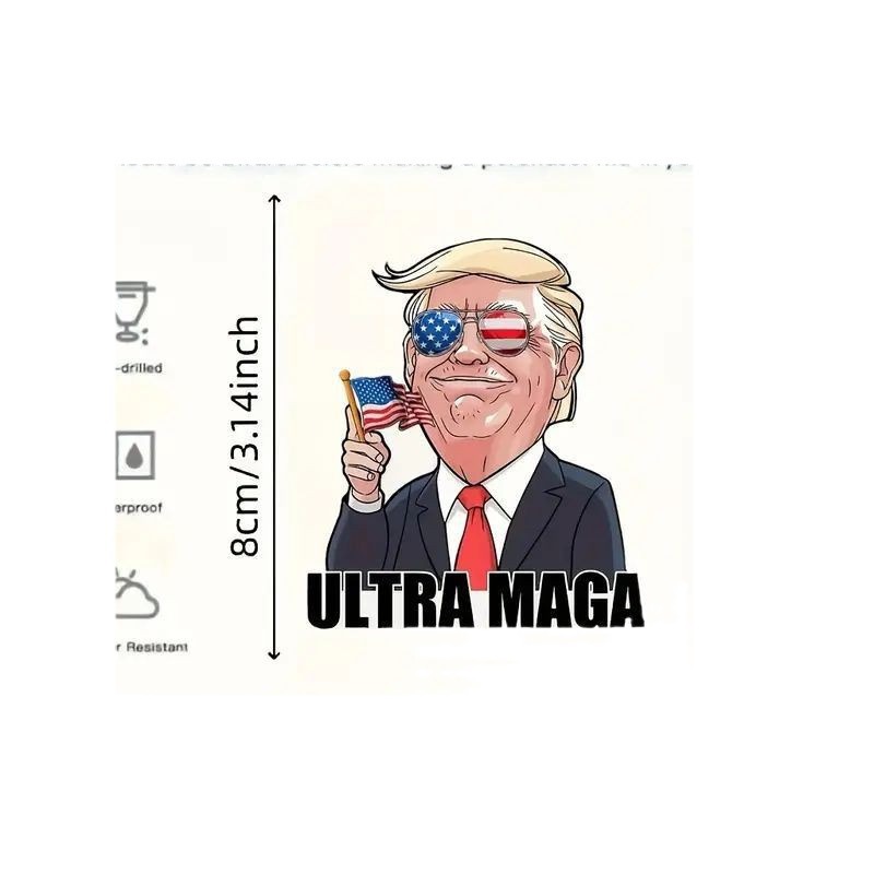 Trump Pendant Car Interior Decoration Keychain Pendant