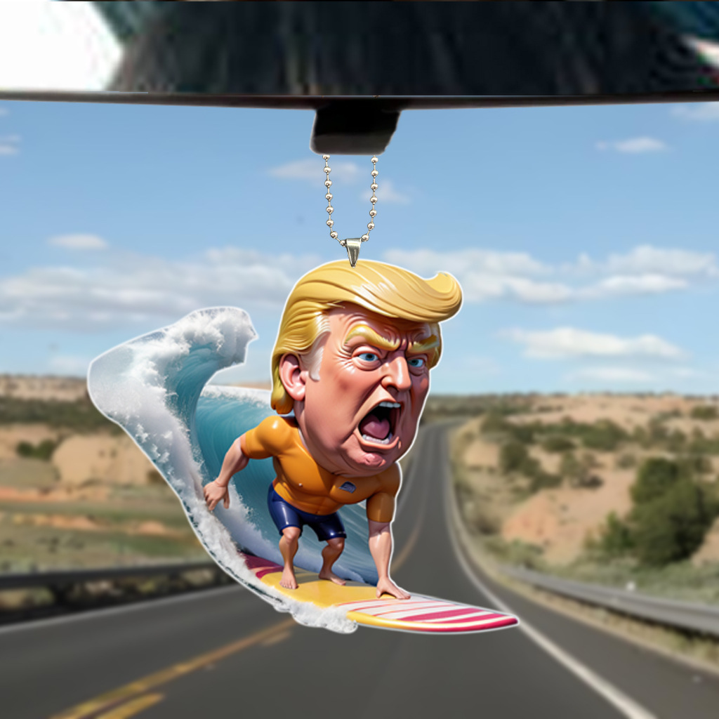 Trump Ocean Surfing Pendant