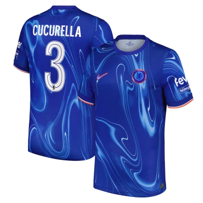 Cucurella Chelsea 24/25 Player Home Jersey 01