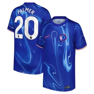 Cole Palmer Chelsea 24/25 Youth Home Jersey 01