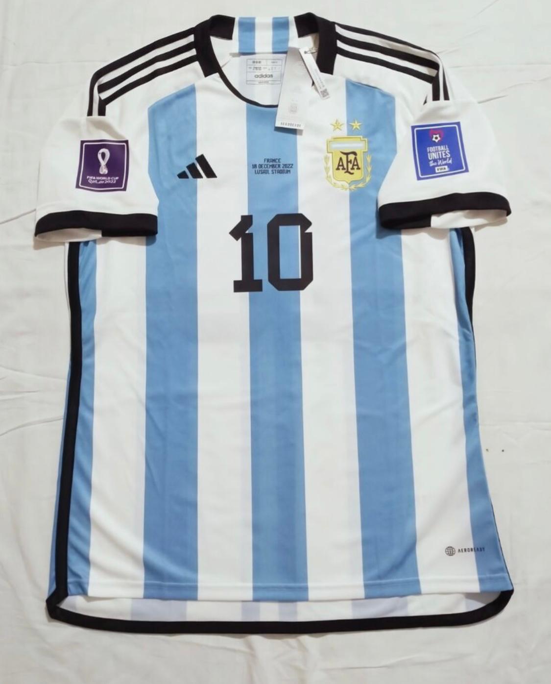 Lionel Messi Argentina 2022 Home Jersey