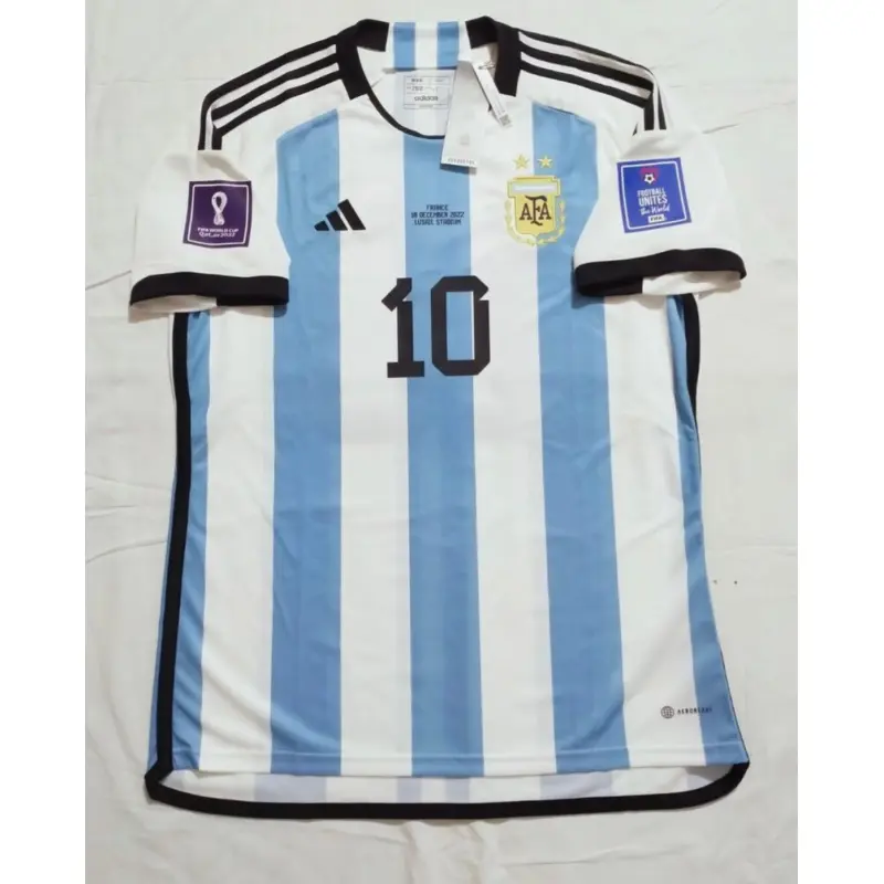 Lionel Messi Argentina 2022 Home Jersey