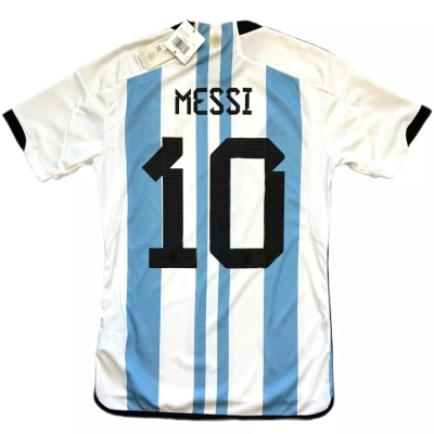 Lionel Messi Argentina 2022 Home Jersey 02
